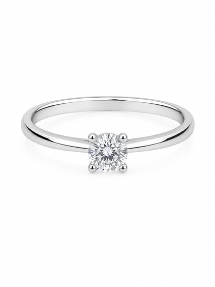 Ringe Davite & Delucchi Dame in Weißgold Diamante 0.20 Ct AA 001805 20S - AA 001805 20S